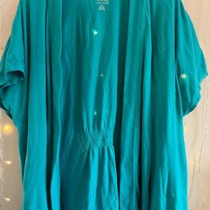 Lane Bryant Light Weight Short Sleeve Cardigan | Size 26/28